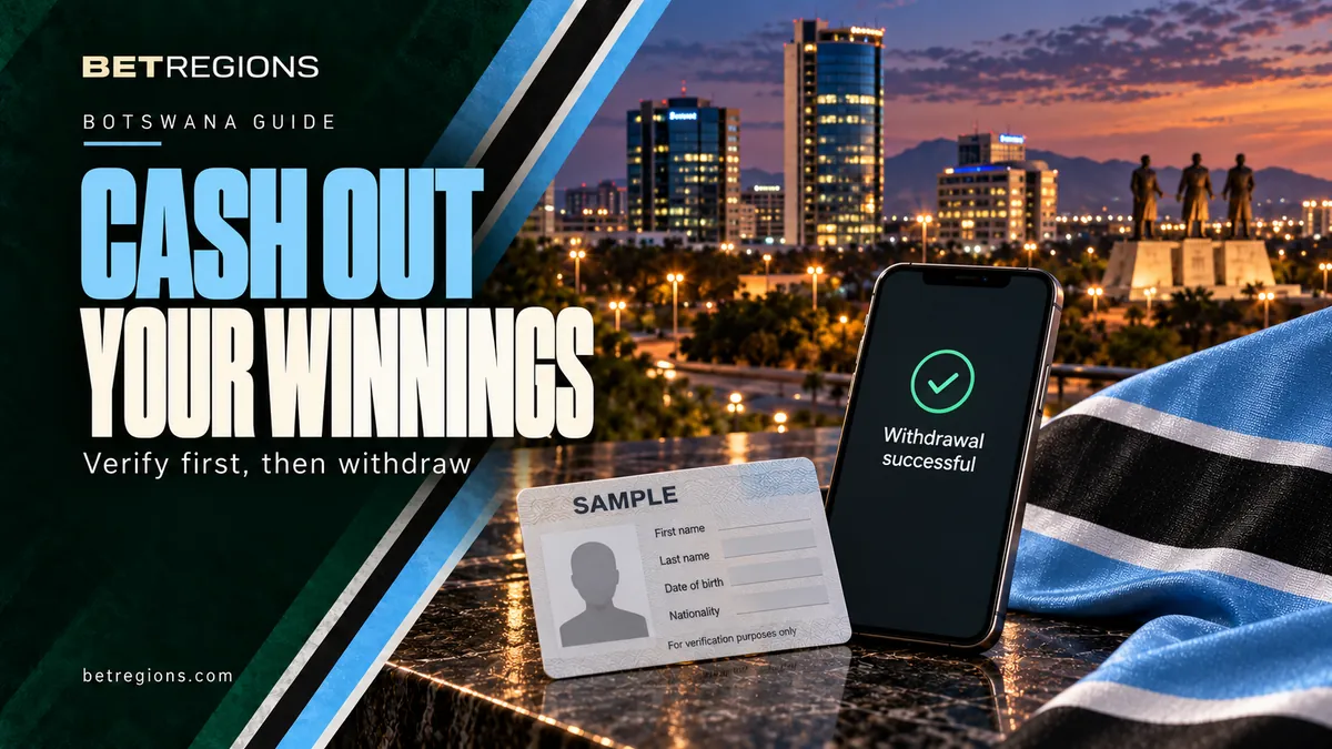Withdrawing betting winnings in Botswana