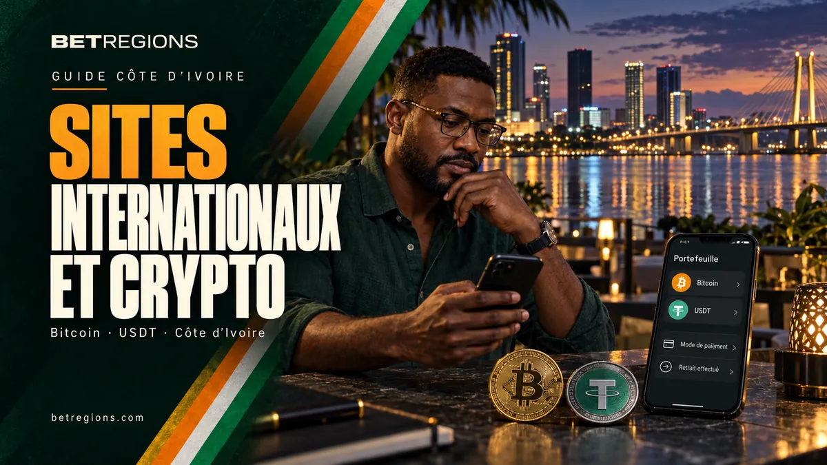 Sites de paris internationaux et crypto en Côte d’Ivoire