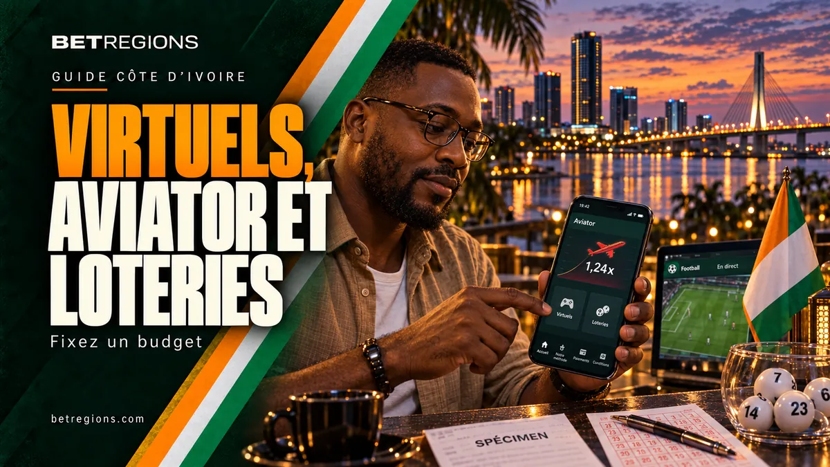 Jeux virtuels, Aviator et loteries en Côte d’Ivoire