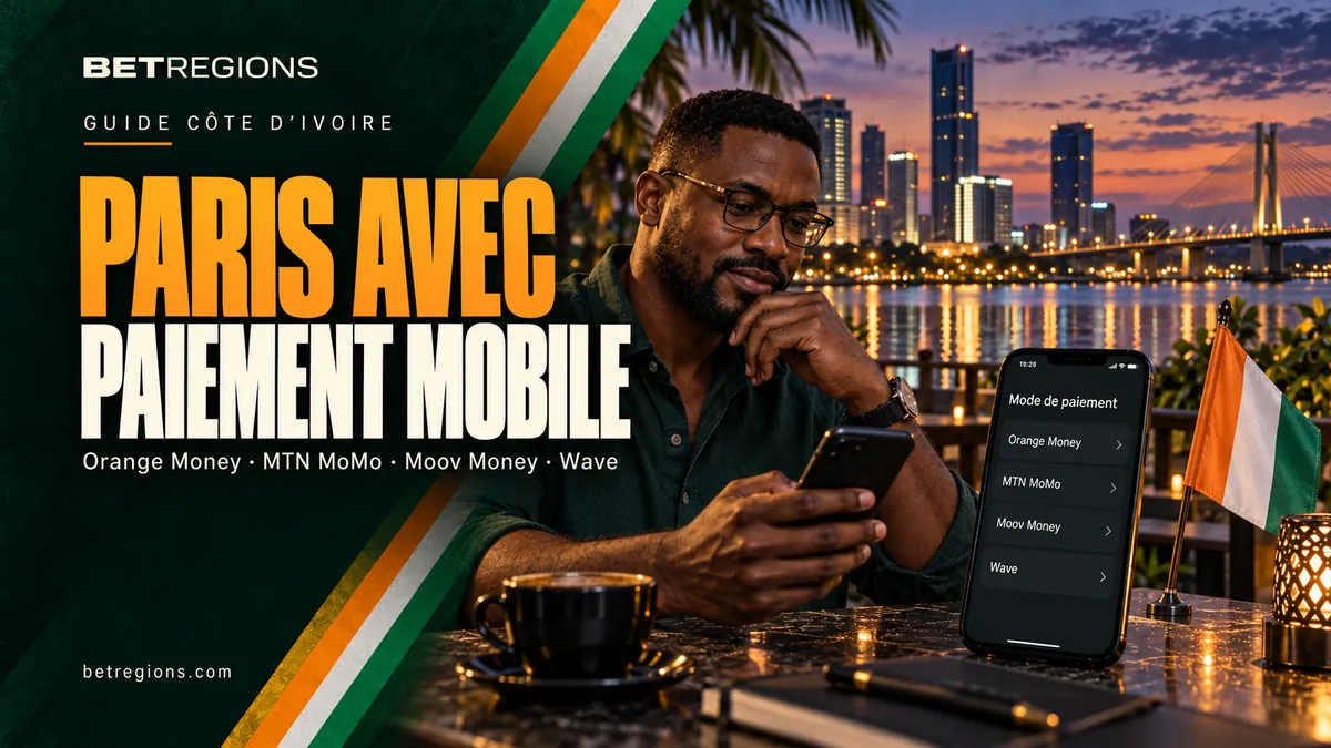 Paris sportifs avec Orange Money, MTN MoMo, Moov Money et Wave