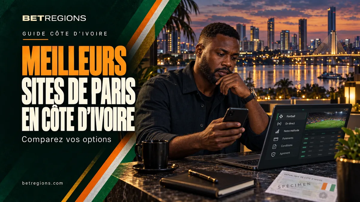 Meilleurs sites de paris sportifs en Côte d’Ivoire
