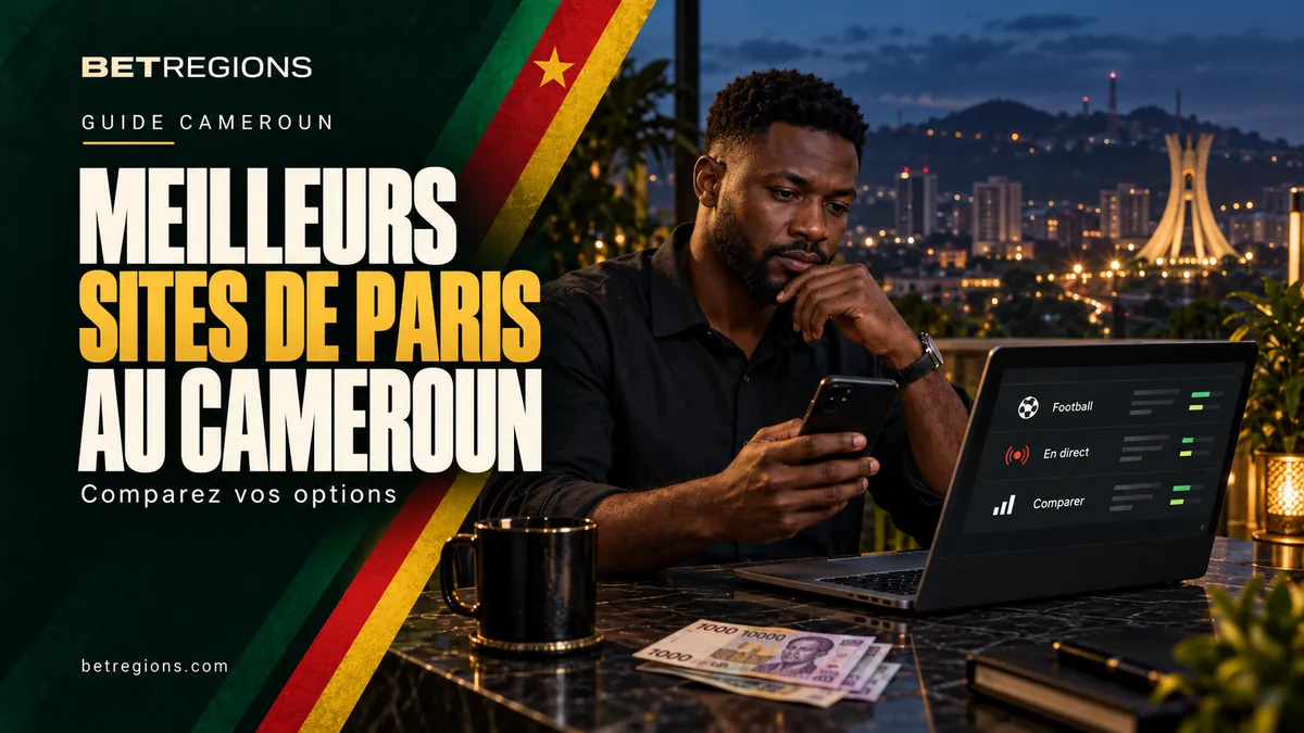 Les meilleurs sites de paris sportifs au Cameroun, comparés