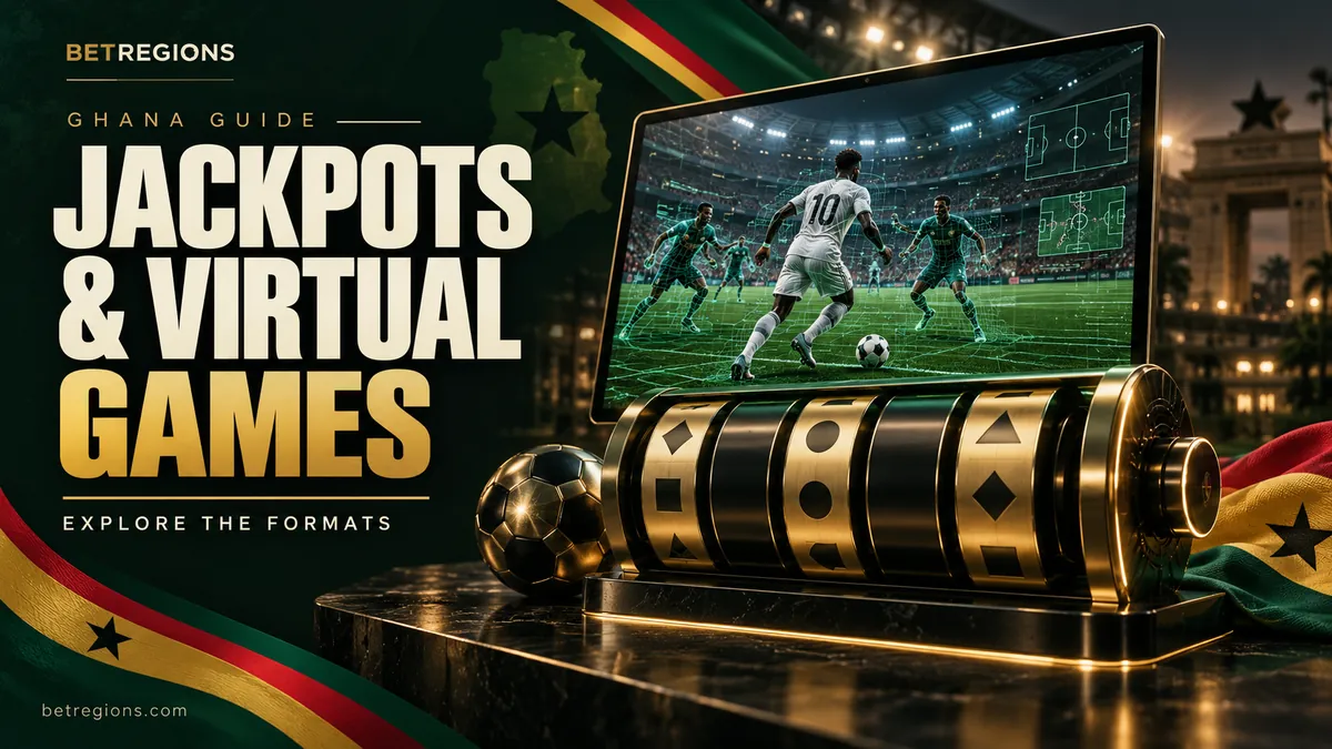 Jackpots and virtual games in Ghana