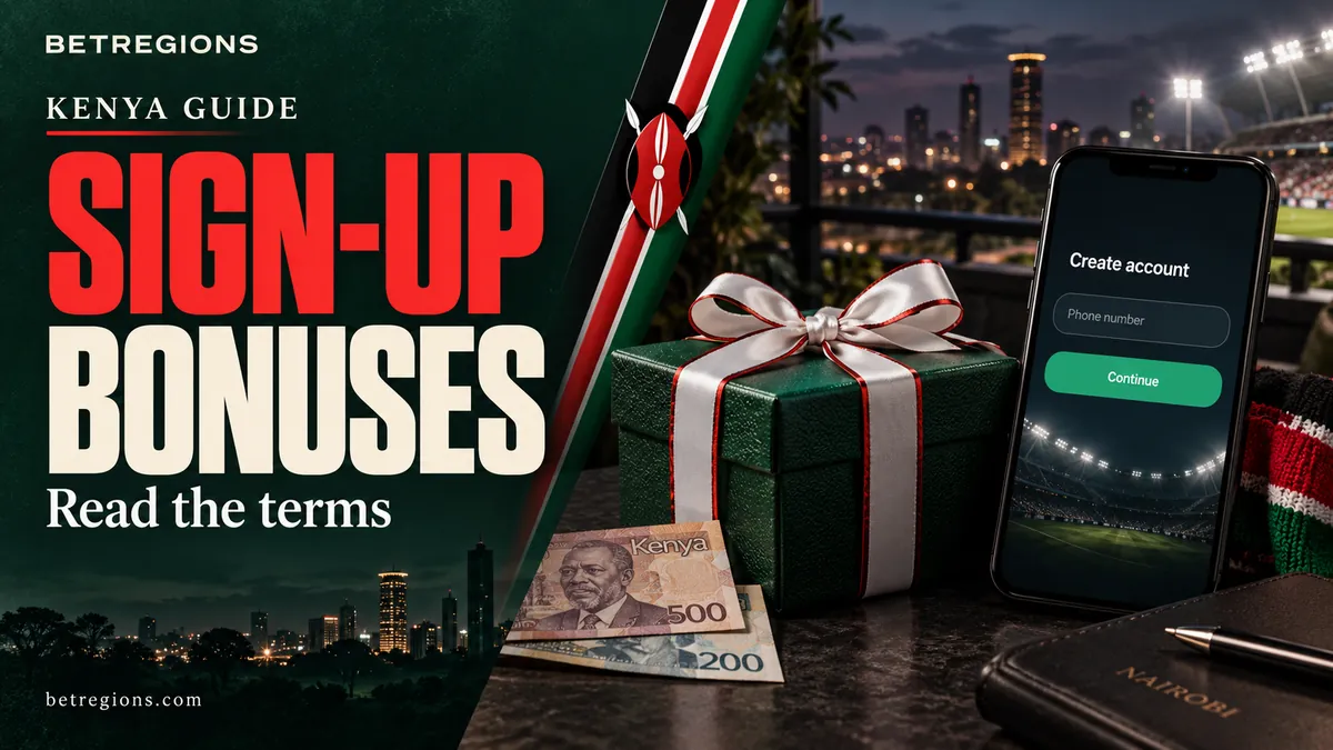 Betting sites with sign-up bonuses in Kenya