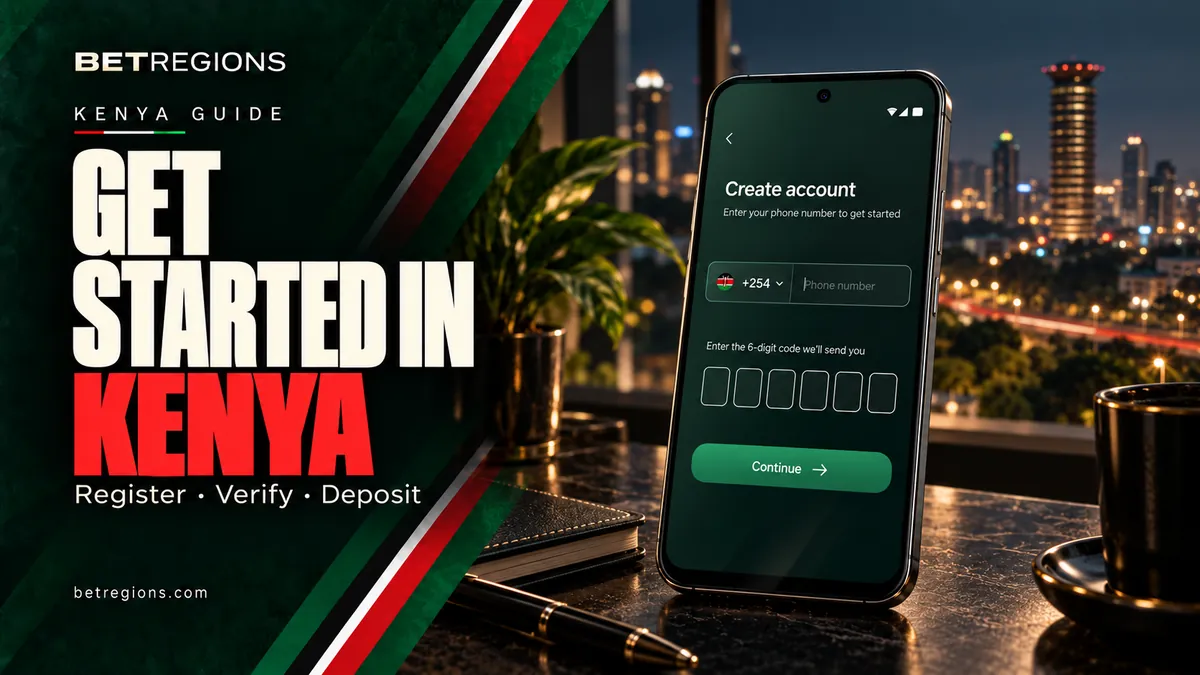 How to sign up at a betting site in Kenya