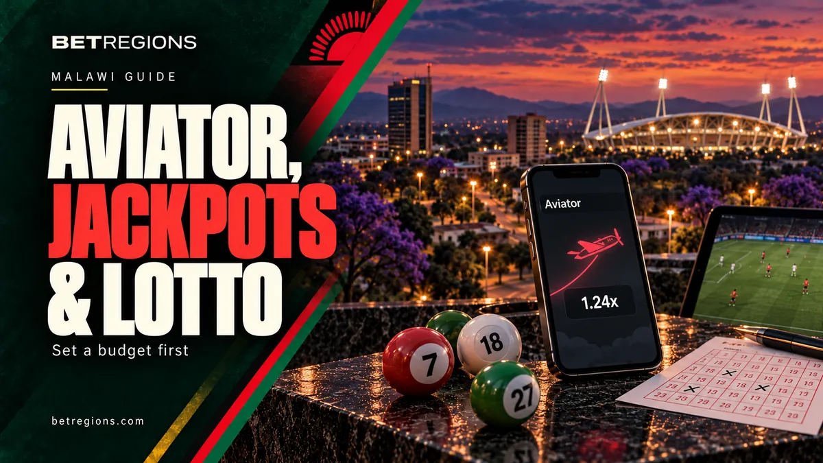Aviator, jackpots and lotto in Malawi