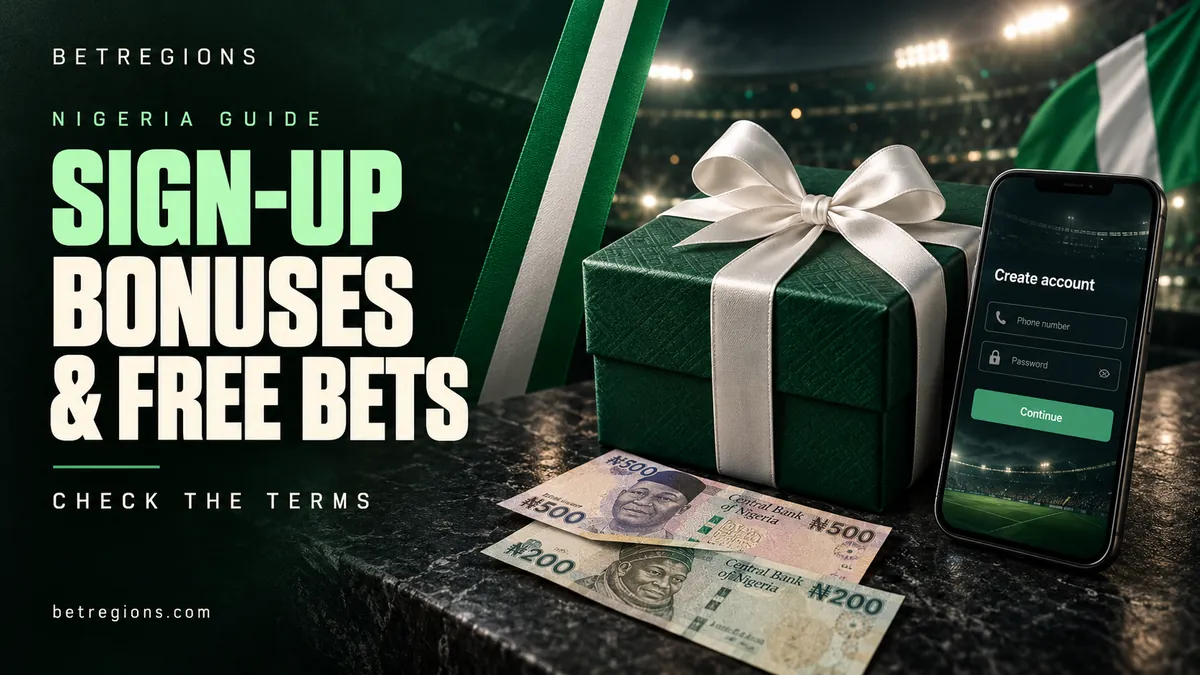 Betting sites in Nigeria with free bonus on registration