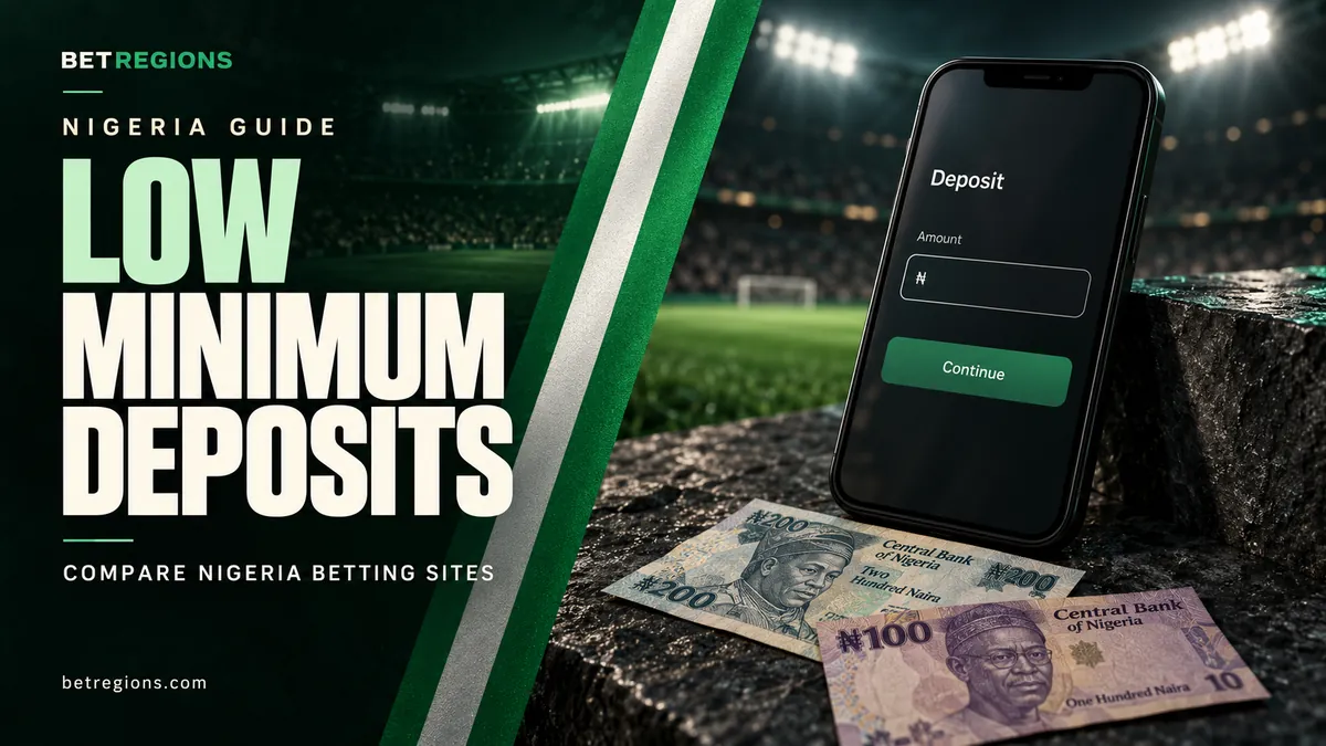 Betting sites with the lowest minimum deposit in Nigeria