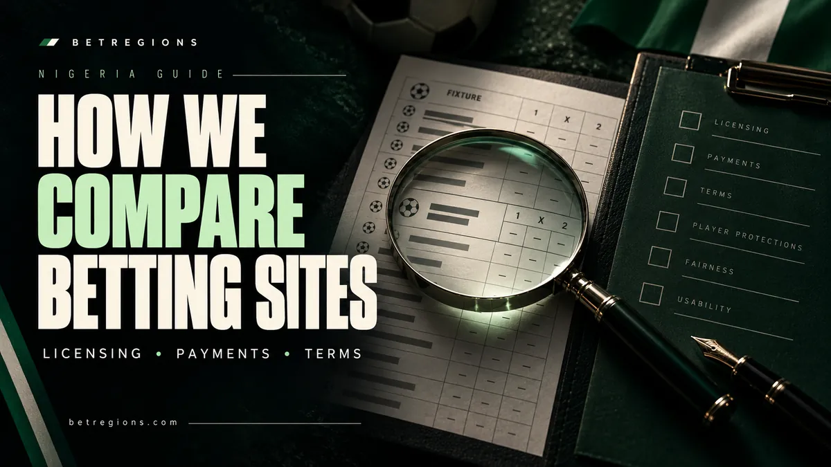 How we compare betting sites in Nigeria