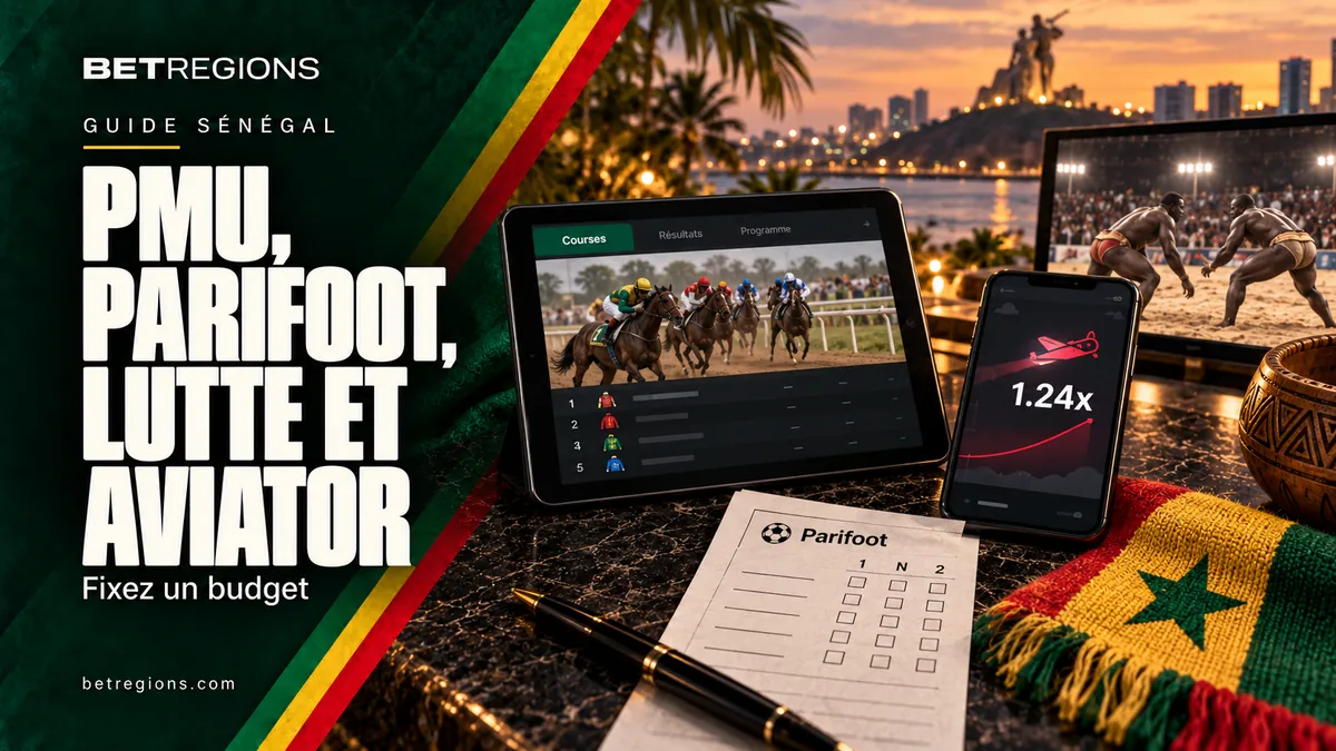 PMU, Parifoot, lutte et Aviator au Sénégal