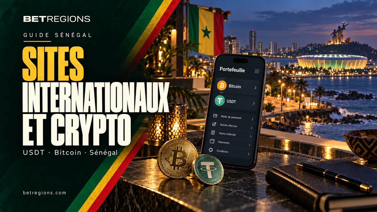 Sites de paris internationaux et crypto au Sénégal