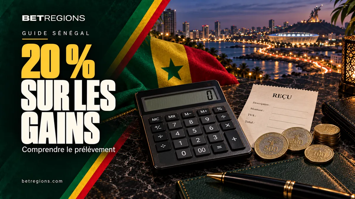 Taxe de 20 % sur les gains de paris au Sénégal