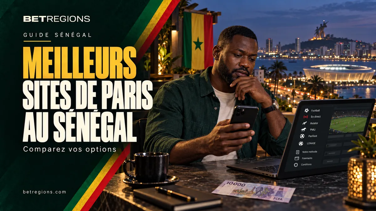 Comparatif des meilleurs sites de paris sportifs au Sénégal
