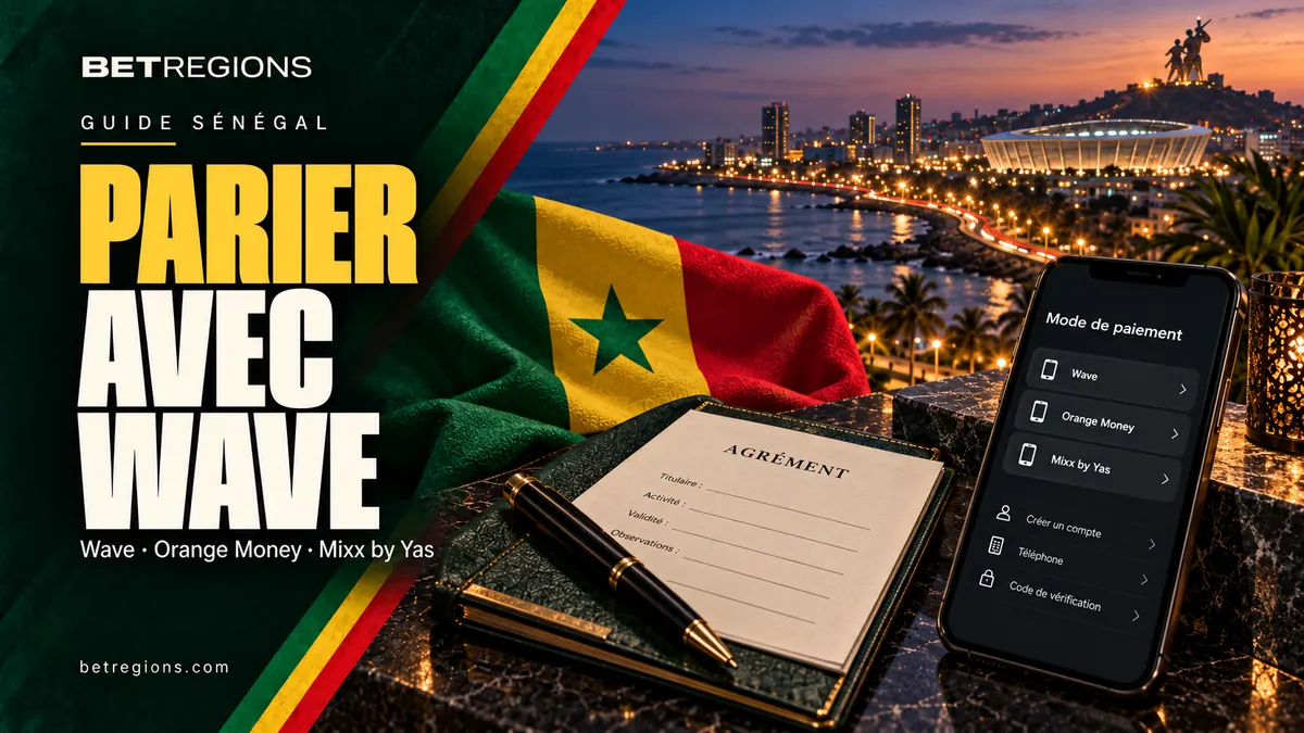 Parier avec Wave, Orange Money et Mixx by Yas