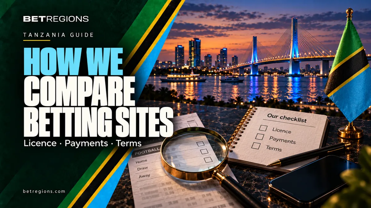 How we compare betting sites in Tanzania