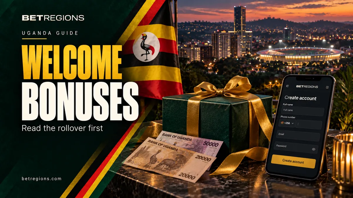 Betting sites with welcome bonuses in Uganda