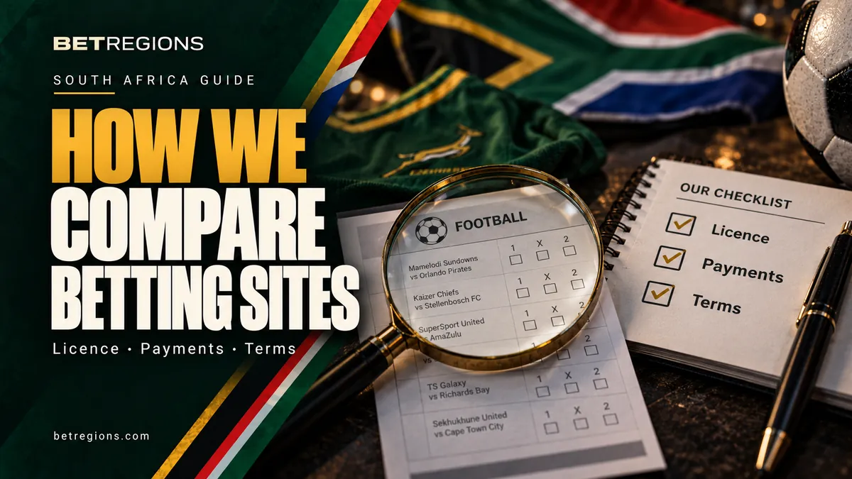 How we compare betting sites in South Africa