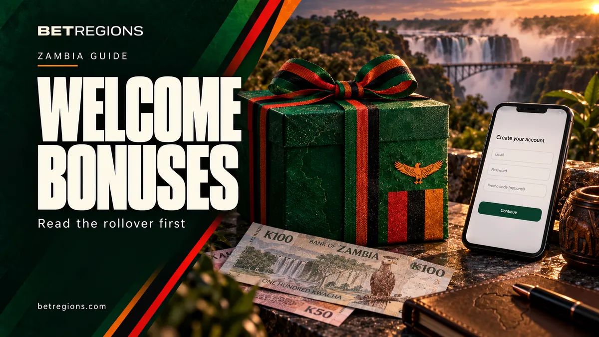 Betting sites with welcome bonuses in Zambia