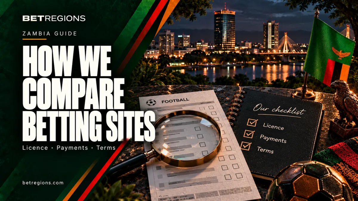 How we compare betting sites in Zambia