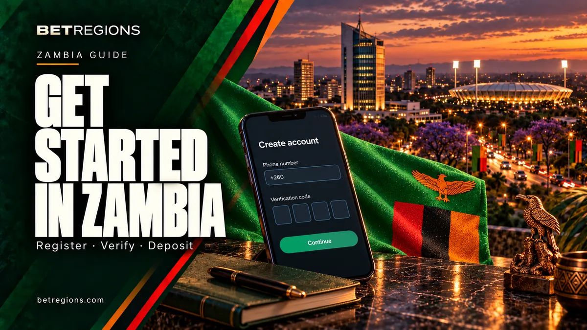 How to sign up at a betting site in Zambia